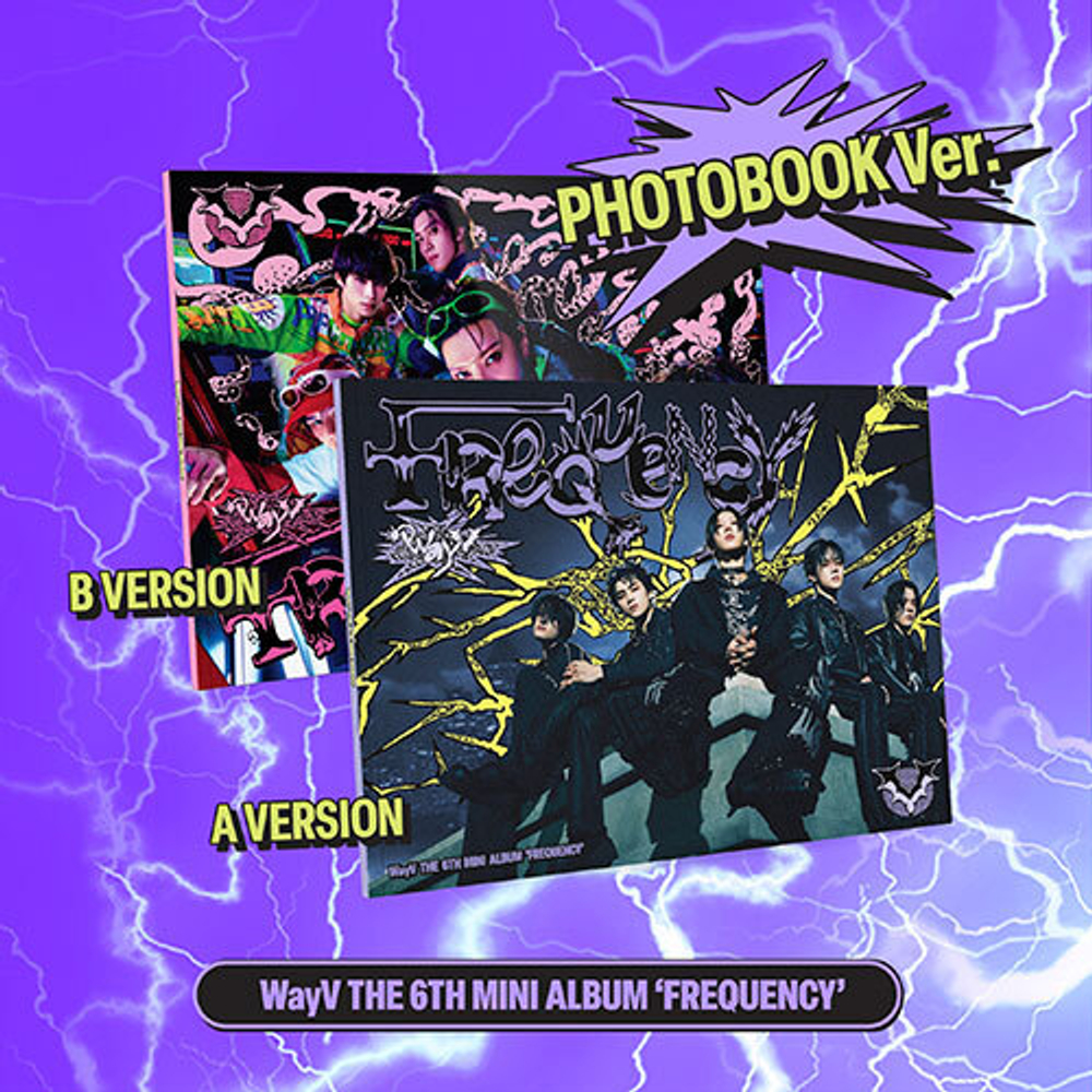 Альбом WayV - 6th Mini Album FREQUENCY (Photobook Ver.)