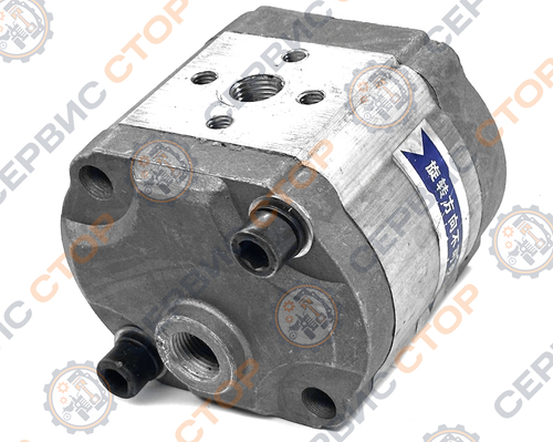 Гидравлический насос (шестеренчатый) CBN-E314 левый, плоский привод, вход/выход 90°