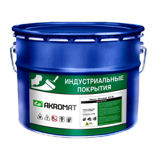 Антистатический грунт-эмаль по металлу АКРОМАТ АС-М (серый) /25 кг/