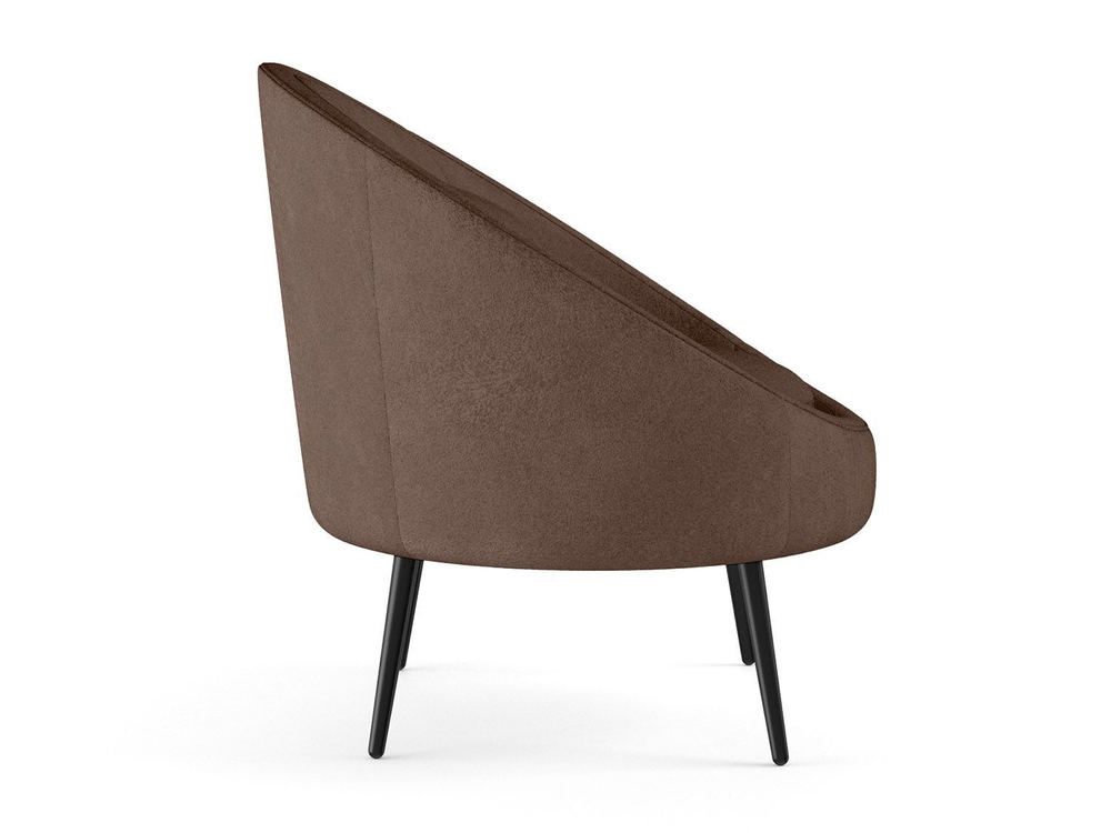 Кресло для отдыха Каро велюр барни шоколад