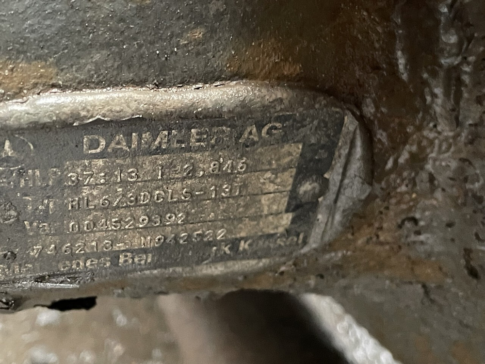 Редуктор заднего моста HL6/3DCLS-13T  2.846 2018г.