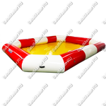 Надувной бассейн "Полосатик" 5*4*0.5 м, желтое дно