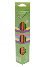 ЧГ карандаш, трехгранный, с Ластиком, яркий, блестящий дизайн, цвет микс