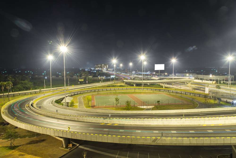 Светильник LED консольный ДКУ 1012-100Ш 5000К IP65 серый IEK