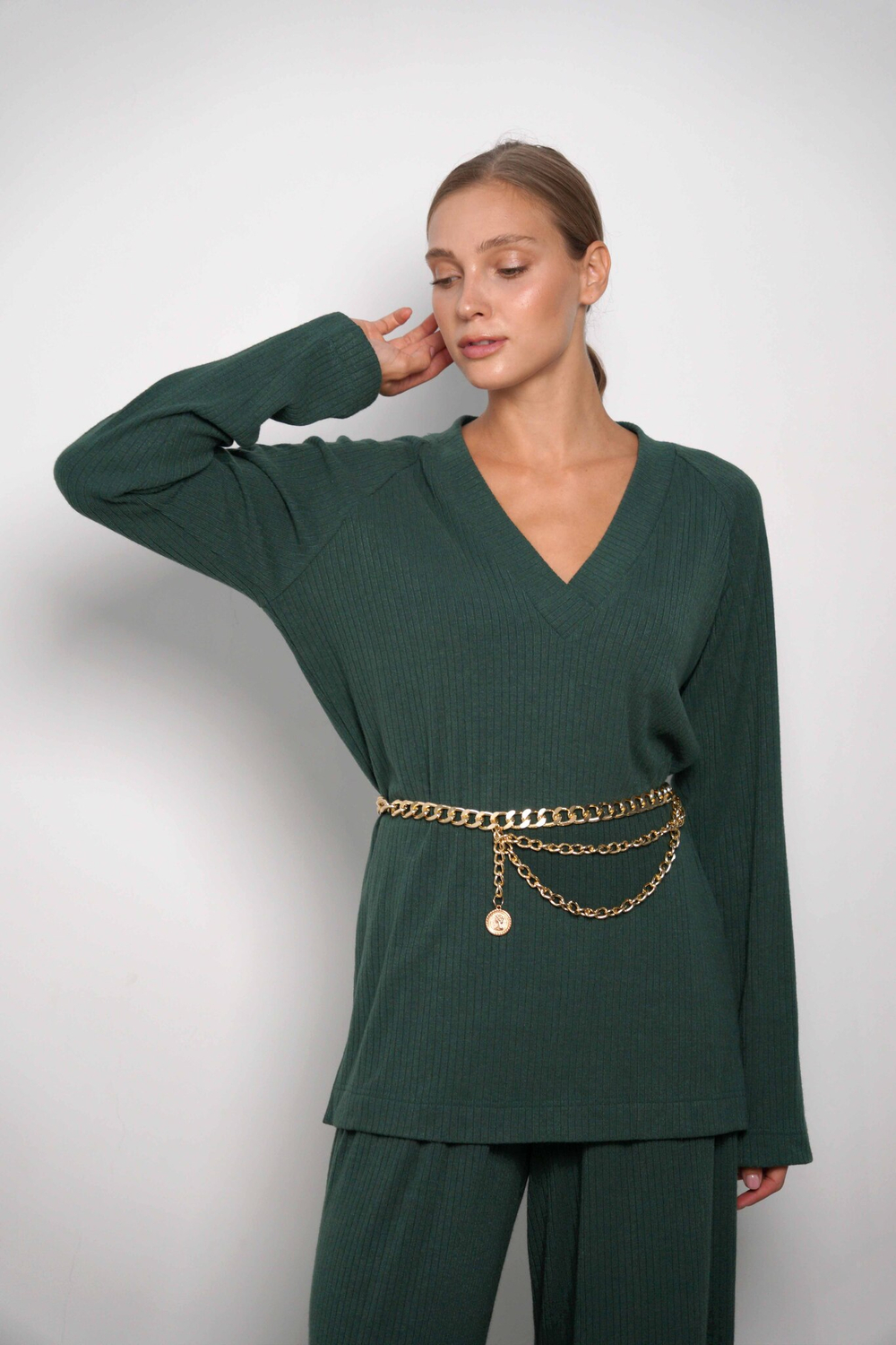 Samira джемпер в изумрудном