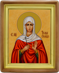Феона (Тиона) Никомидийская святая мученица. Икона на холсте
