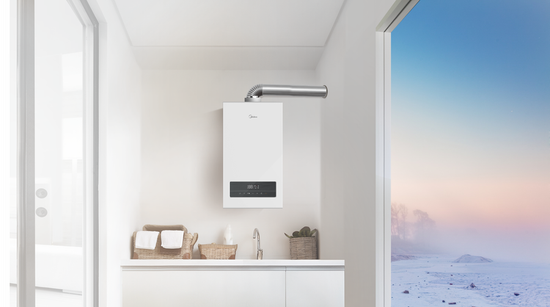 Газовый котел Midea MGB-24-2F NEMAN двухконтурный с закрытой камерой сгорания