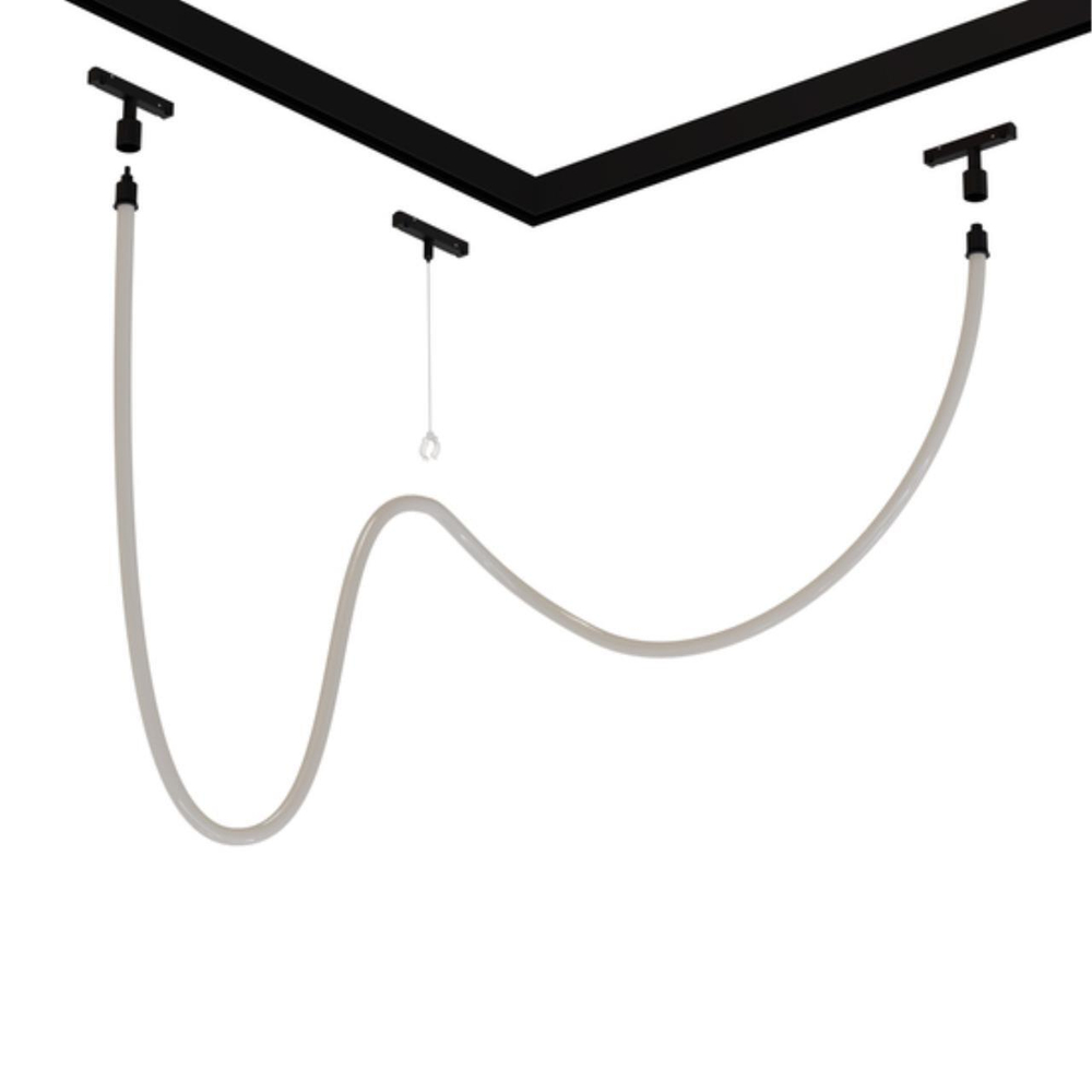 Магнитный трековый светильник Arte Lamp LOOP A4911PL-1BK