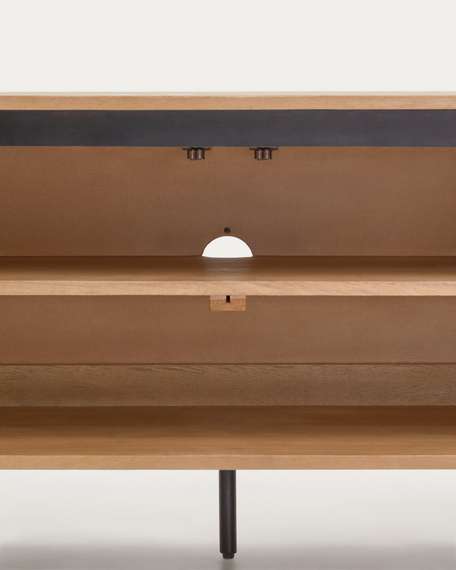 Тумба под ТВ Licia 200x55 см из дерева манго