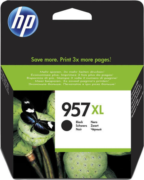 HP 957XL Подлинный Экстра (супер) высокая емкость Черный L0R40AE#301