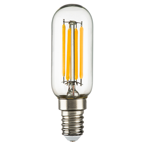933402 Лампа энергосберегающая LED FILAMENT 220V T20 E14 4W=40W 360LM 360G CL 3000K 15000H