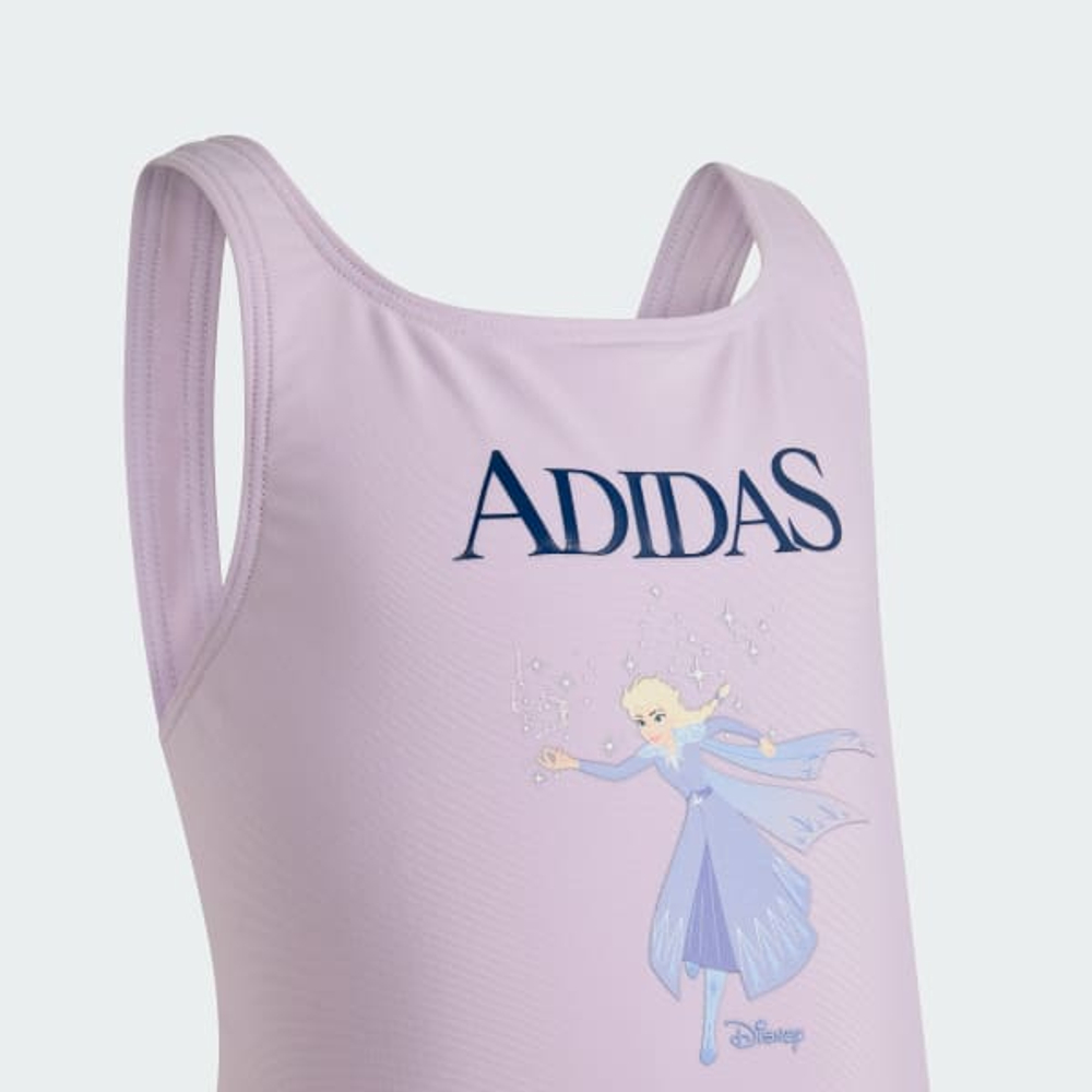 Adidas Купальник с принтом "Холодное сердце", лавандовый