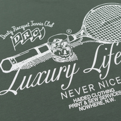 Футболка Haided DUSTY RACQUET RLXD HW TEE smoke.green