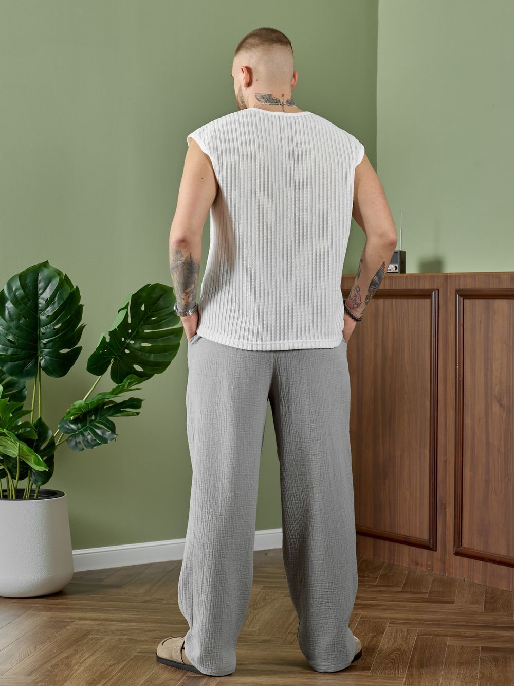 Брюки мужские Нептун-2 Виотекс СЕРЫЙ