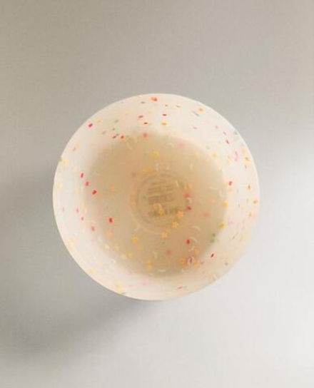 ZARA HOME ДЕТСКАЯ МИСКА ИЗ СИЛИКОНА «КОНФЕТТИ», РАЗНОЦВЕТНЫЙ