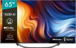 Телевизор LED Hisense 65" 65U7HQ черный Ultra HD 120Hz DVB-T DVB-T2 DVB-C DVB-S DVB-S2 USB WiFi Smart TV