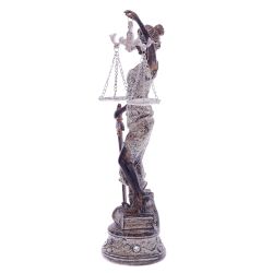 GAEM Фигурка декоративная "Фемида", L12 W7,5 H28 см