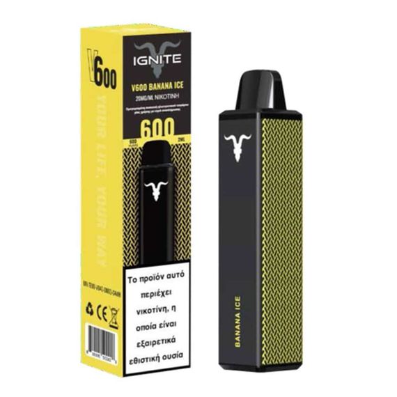 IGNITE V600 - Banana Ice (2% nic)