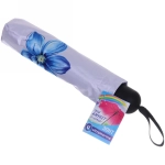 Зонт механический ветроустойчивый, матовая ручка «BESTzontik - lira», микс 4 дизайна, длина 25см, d-110см