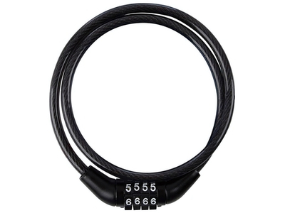 Замок велосипедный кодовый 65см, 6мм с предустановленным кодом Park