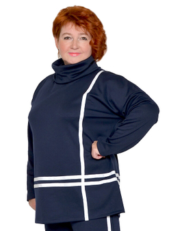 Туника Белая полоса