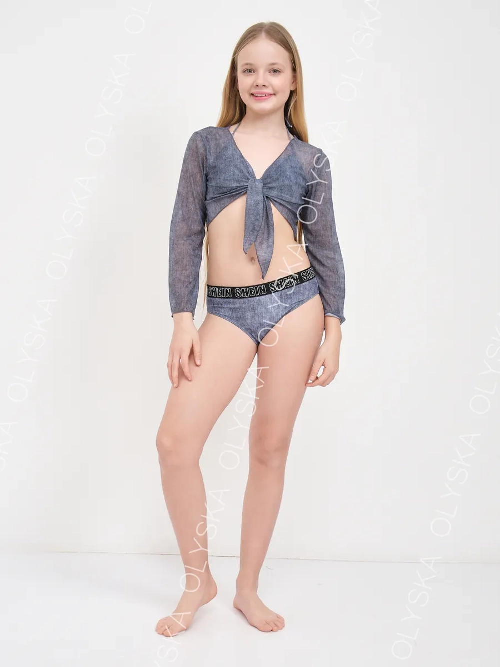 купальник раздельный 3 в 1 топ парео