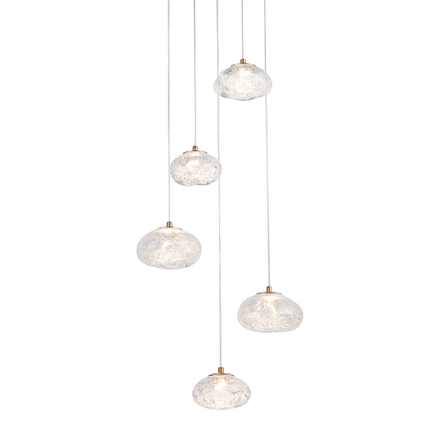 Подвесной светильник P98065-5 antique brass