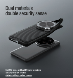 Чехол от Nillkin с MagSafe на Xiaomi 15 Ultra с металлической откидной крышкой, серия CamShield Prop Magnetic Case
