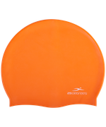 Шапочка для плавания Nuance Orange, силикон, детский