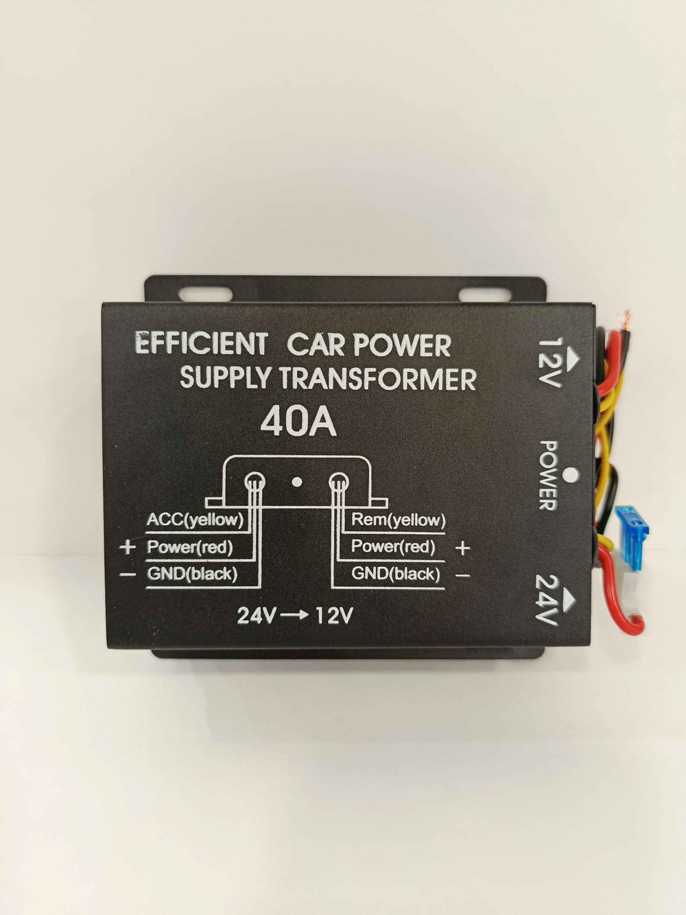 40А (24 - 12) / Понижающий преобразователь с 24V - на 12V, 40 ампер, экстра (1 шт.)