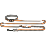 Поводок для пробежки Trixie Jogging Leash, серый/оранжевый