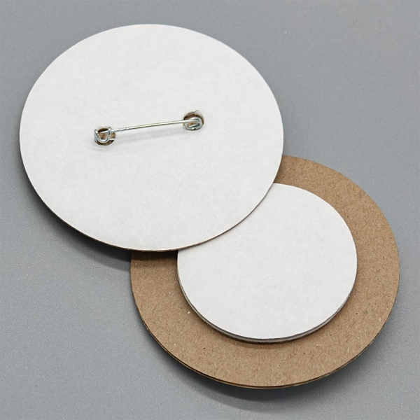 Основа для сборки однорядной розетки из плиссированной ленты с булавкой. 66 мм.