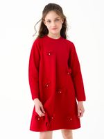 Платье для девочки AT1398 красный