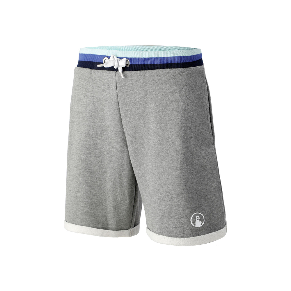 Мужские теннисные шорты Quiet Please Ocean Cotton Shorts Men - Grey, Blue