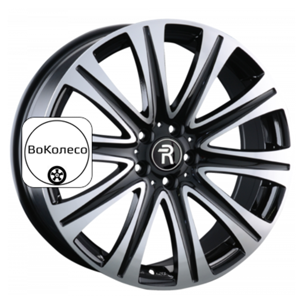 8x19/5x112 ET43 D66,6 MR205 BKF (конус, MB001) Replay