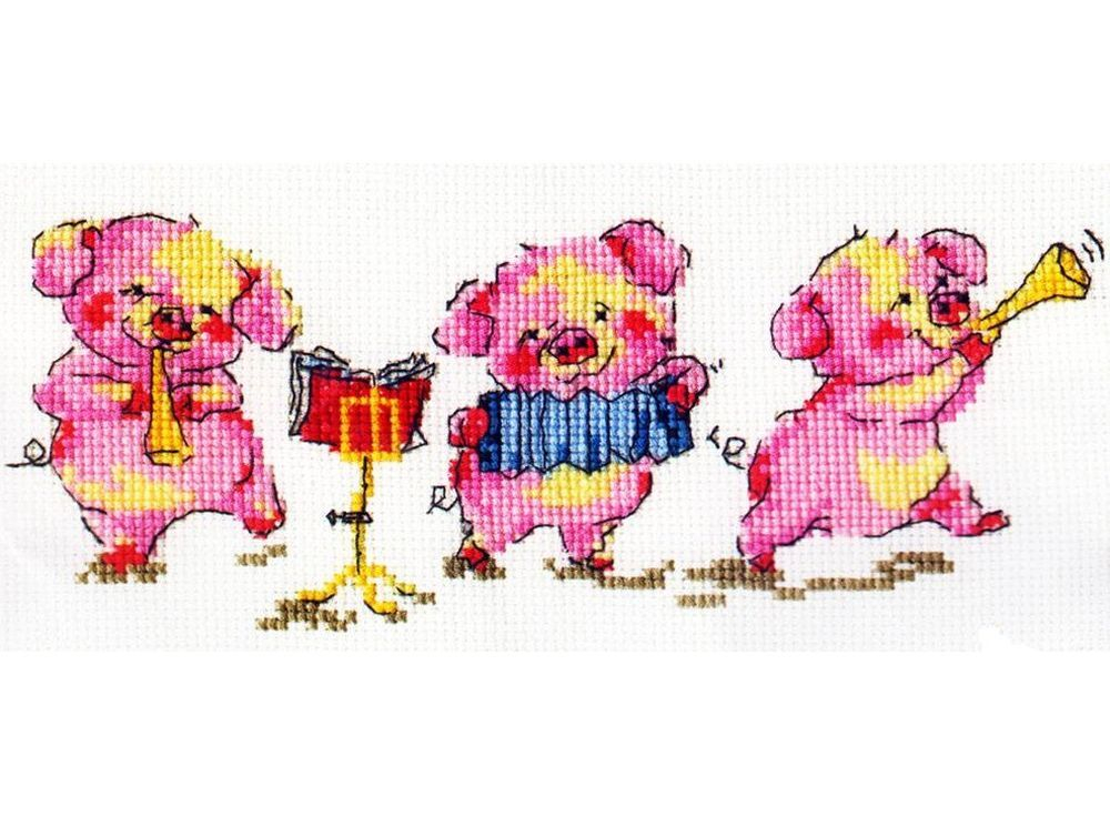 "Трио"-0-10  вышивка