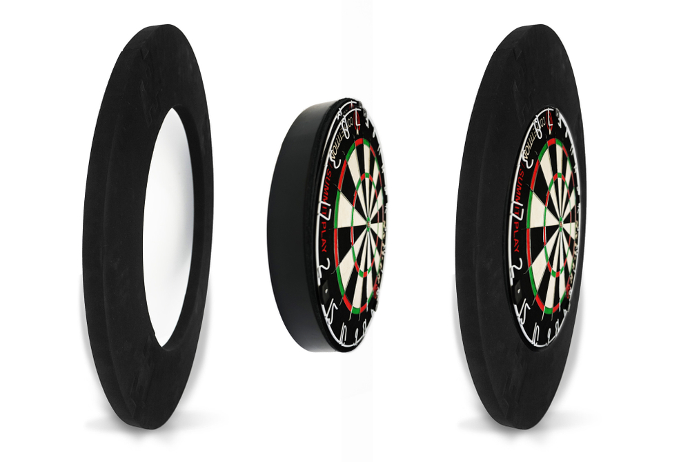 Защита стены круглая, разборная, черная