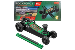 Домкрат гидравлический RF-T830018MT подкатной 3т (h min 155мм.h max 695мм) ROCKFORCE