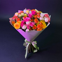 Flower bouquet of 21 spray roses mix