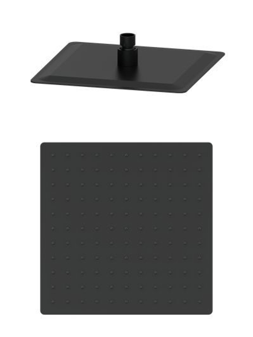 Верхний душ WONZON & WOGHAND, Черный матовый (WW-88DP02-MB)