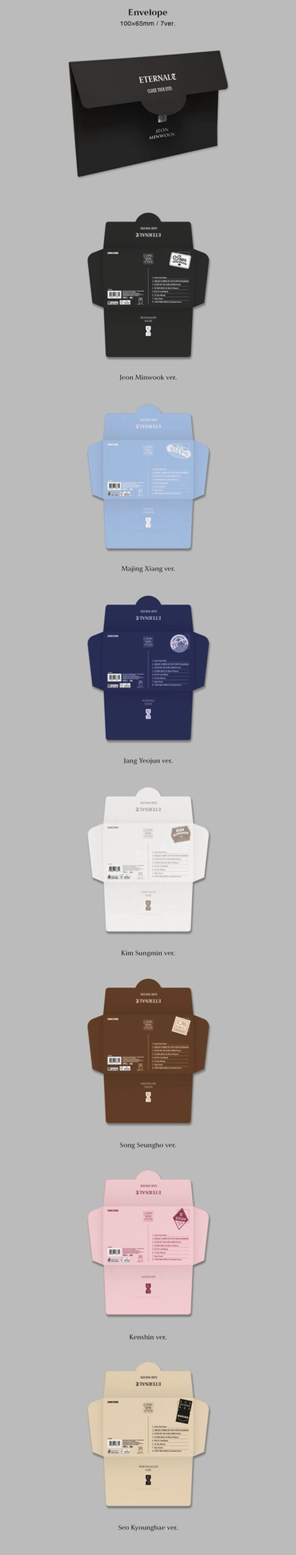 Альбом CLOSE YOUR EYES - ETERNALT (POCA ALBUM Ver.)