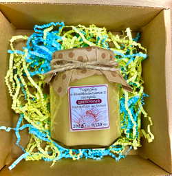 Набор натурального меда, 4 баночки по 150 гр., Алтай, 2025