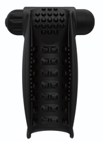 Черный вибромастурбатор Hand Vibe (Цвет: черный)