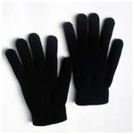Перчатки вязанные п/ш черные