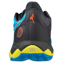 Мужские кроссовки теннисные Mizuno Wave Enforce Tour CC - jet blue/bolt/vulcan
