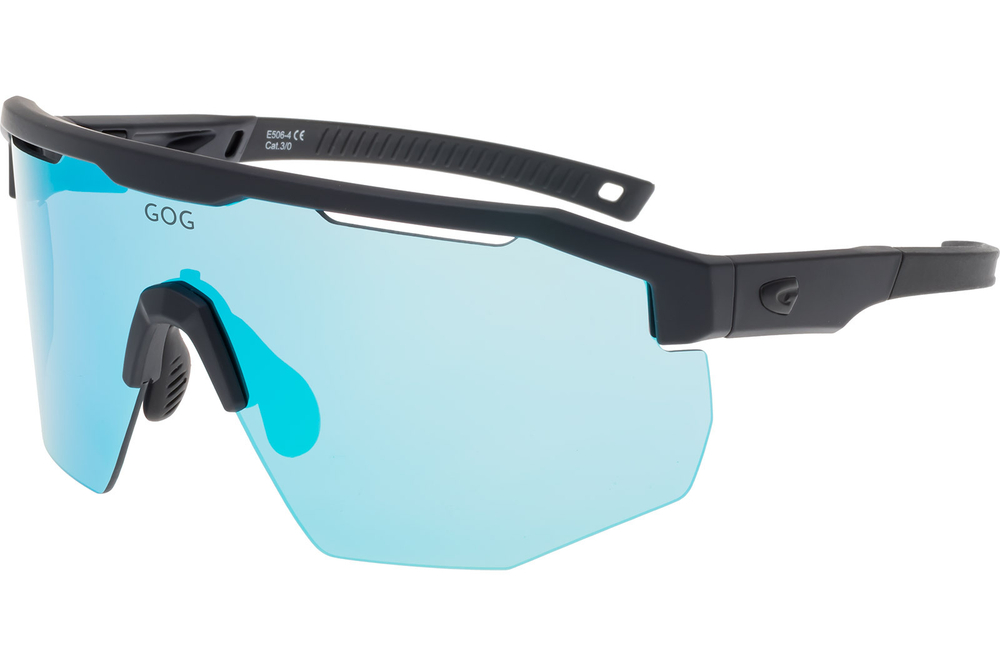Спортивные очки GOG Argo / Matt Metallic Navy Blue-Black  / White-Blue Lens