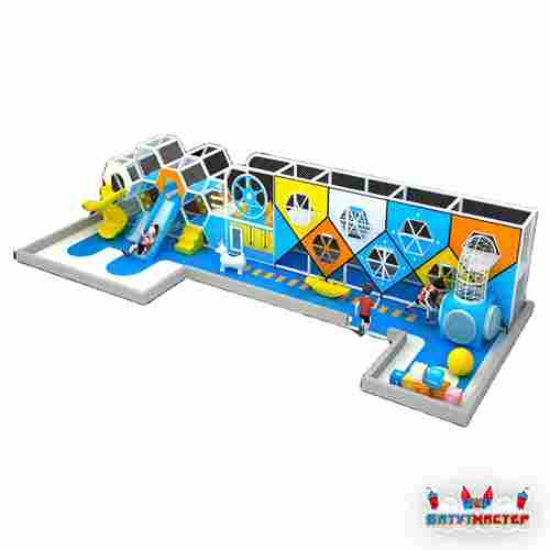 Плоская игровая зона «Волшебный Лес», 15×5,5×2,8 м