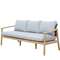 Трехместный диван Freeport, 195 см, массив акации