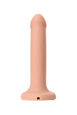 Телесный фаллос с имитацией эякуляции Silicon Cum Dildo L - 19,6 см. (Цвет: телесный)