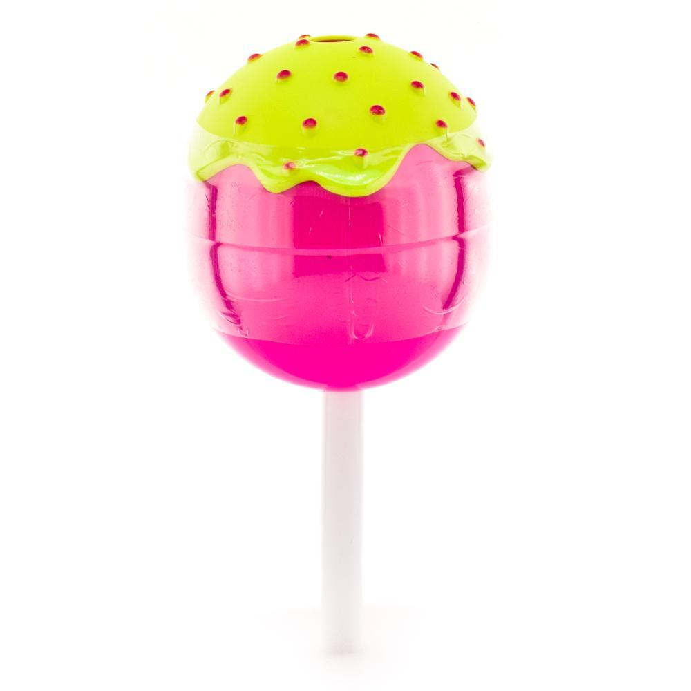 Куколка OLY спящая , в меховом костюмчике в леденце. Девочка 8см, арт.3357-1 (Bondibon)